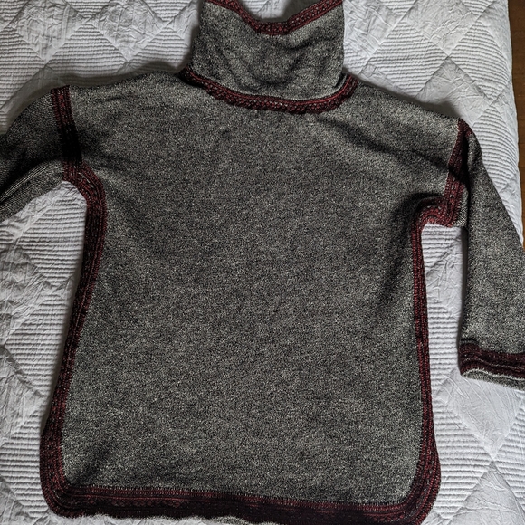 Lucky Brand 100% Cotton Oversized Embroidered Sweater/Pullover Top Size Small - Picture 6 of 8